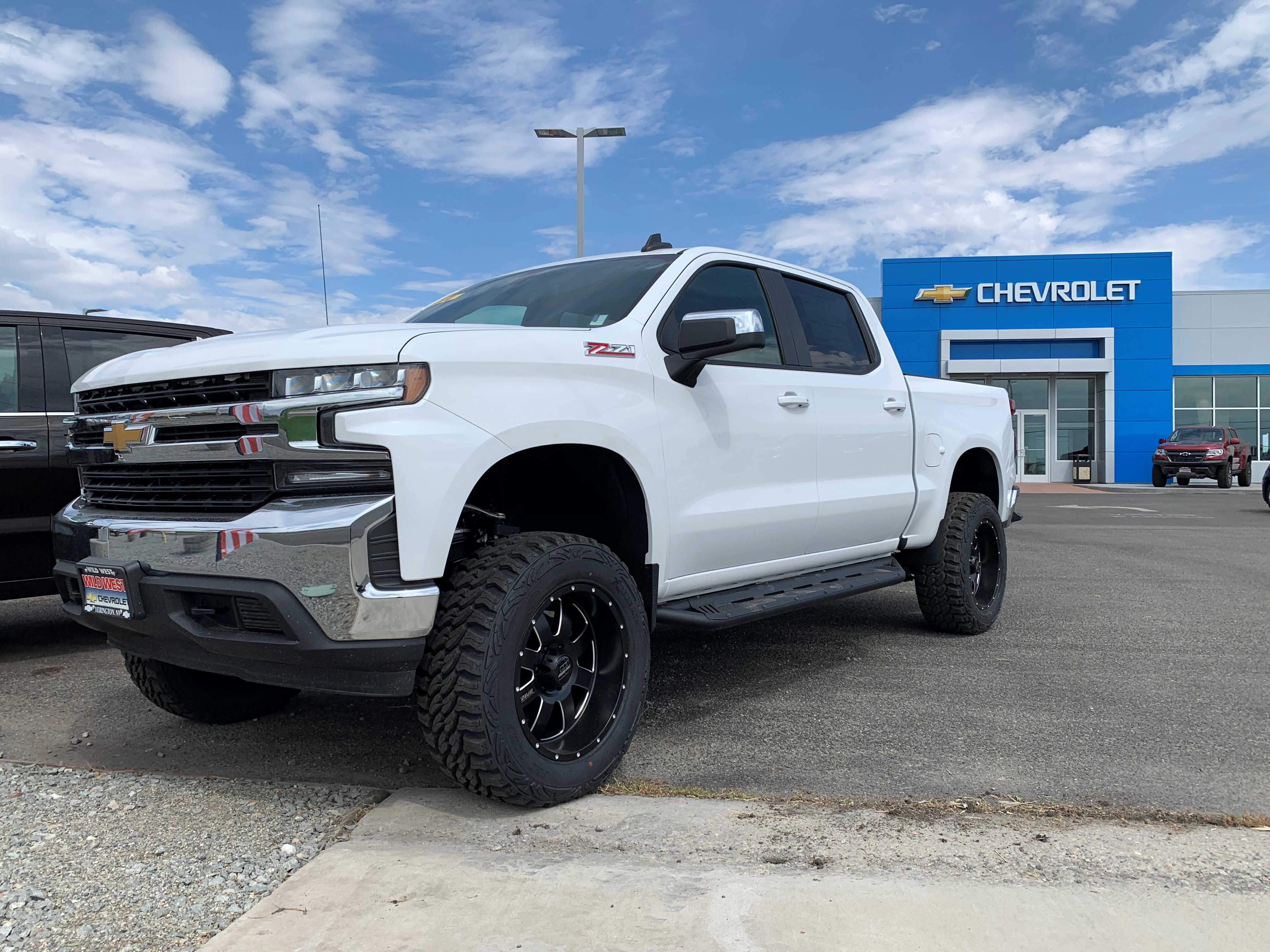 Lifted Silverado built by DSI